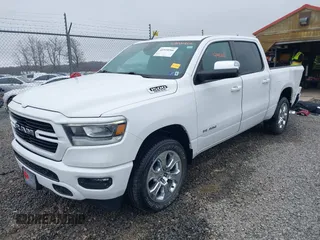2020 Ram 1500 Big Horn with VIN 1C6SRFFT7LN407136, listed as a IAAI auction lot 41910266 with 21,703 mi miles. Bid and sale history available at carsss.com. Image 18.