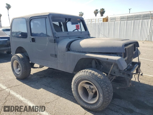 1993 Jeep Wrangler z VIN 1J4FY29S4PP232079, wystawiony jako Copart lot #58055335 z przebiegiem 181 076 mil mil oraz Czysty tytuł • Clean title. Historia ofert i sprzedaży dostępna na DreamBid. Obrazek 4.