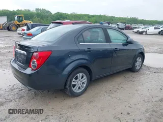 2014 Chevrolet Sonic LT with VIN 1G1JC5SH2E4228540, listed as a IAAI auction lot 42192166 with 115,489 mi miles and . Bid and sale history available at DreamBid. Image 4.