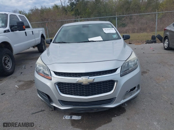 2015 Chevrolet Malibu LS with VIN 1G11B5SL6FU150899, listed as a IAAI auction lot 41264354 with 107,816 mi miles. Bid and sale history available at carsss.com. Image 12.