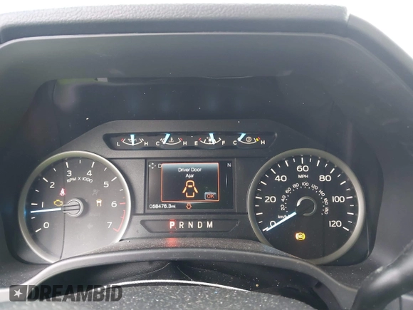 2020 Ford F-150 XL with VIN 1FTEX1C40LKE45241, listed as a IAAI auction lot 41403576 with 58,476 mi miles and . Bid and sale history available at DreamBid. Image 7.