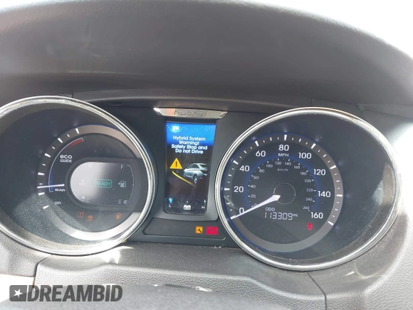 2012 Hyundai Sonata Hybrid z VIN KMHEC4A4XCA031014, wystawiony jako IAAI lot #42463501 z przebiegiem 113 309 mil mil oraz . Historia ofert i sprzedaży dostępna na DreamBid. Obrazek 7.