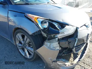 2017 Hyundai Veloster with VIN KMHTC6AD9HU323472, listed as a IAAI auction lot 41865974 with 94,692 mi miles. Bid and sale history available at carsss.com. Image 6.