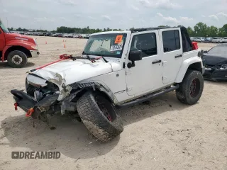 2018 Jeep Wrangler Unlimited Altitude with VIN 1C4HJWEG6JL847825, listed as a Copart auction lot 58763525 with 95,813 mi miles and Salvage title. Bid and sale history available at DreamBid. Image 1.