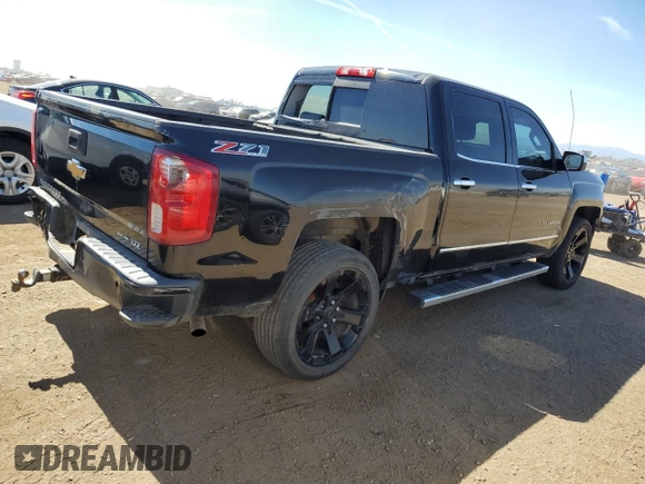 2017 Chevrolet Silverado 1500 LTZ with VIN 3GCUKSECXHG429437, listed as a Copart auction lot 50820385 with 188,357 mi miles and Salvage Title. Bid and sale history available at DreamBid. Image 3.