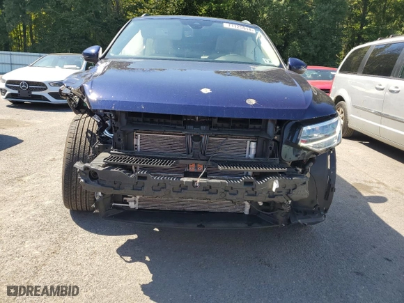 2023 Volkswagen Tiguan SE with VIN 3VV3B7AX7PM062113, listed as a Copart auction lot 71125914 with 17,244 mi miles and Salvage Title. Bid and sale history available at carsss.com. Image 5.