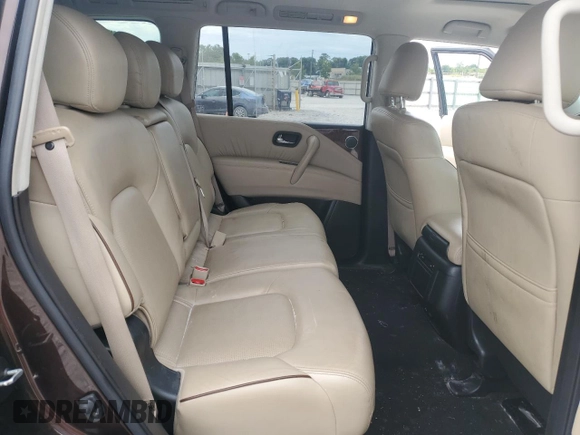 2017 Nissan Armada SV with VIN JN8AY2NDXH9003083, listed as a Copart auction lot 70241844 with 141,150 mi miles and Salvage Title. Bid and sale history available at carsss.com. Image 11.