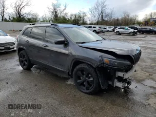2020 Jeep Cherokee Altitude with VIN 1C4PJLLB3LD606481, listed as a Copart auction lot 52720835 with 74,698 mi miles and Salvage title. Bid and sale history available at DreamBid. Image 4.