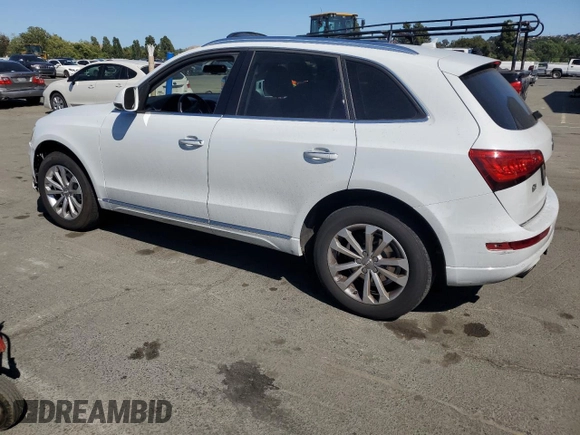 2015 Audi Q5 Premium Plus with VIN WA1LFAFP5FA020120, listed as a Copart auction lot 57253915 with 140,505 mi miles and Salvage title. Bid and sale history available at DreamBid. Image 2.