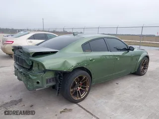 2021 Dodge Charger SRT Hellcat Widebody with VIN 2C3CDXL97MH669182, listed as a IAAI auction lot 41635457 with 38,211 mi miles. Bid and sale history available at carsss.com. Image 4.