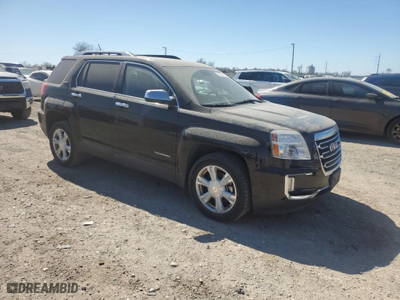 2016 GMC Terrain SLT with VIN 2GKFLPE35G6224657, listed as a Copart auction lot 47924485 with 48,256 mi miles and Salvage Title. Bid and sale history available at carsss.com. Image 4.