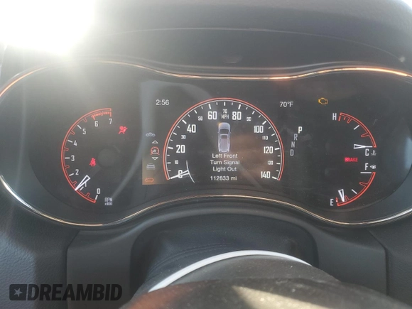 2020 Dodge Durango R/T with VIN 1C4SDHCT8LC154816, listed as a Copart auction lot 81788494 with 112,833 mi miles and Salvage title. Bid and sale history available at DreamBid. Image 9.