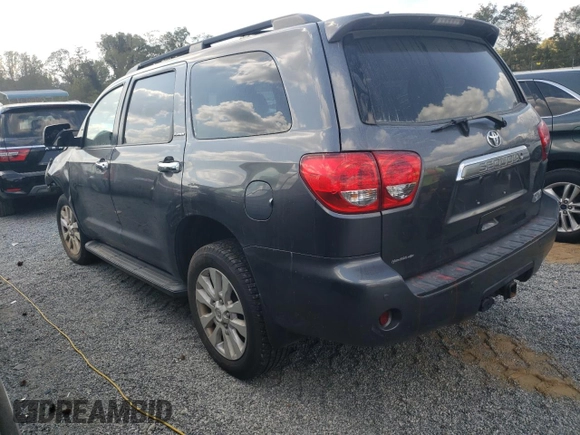 2016 Toyota Sequoia Platinum with VIN 5TDDY5G17GS134727, listed as a Copart auction lot 74923434 with 98,851 mi miles and Salvage Title. Bid and sale history available at carsss.com. Image 2.
