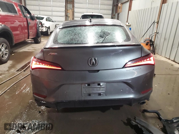 2024 Acura Integra Technology with VIN 19UDE4G79RA016395, listed as a Copart auction lot 78381004 with 7,458 mi miles and Salvage title. Bid and sale history available at DreamBid. Image 6.