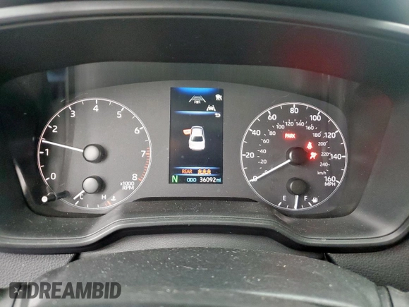 2024 Toyota Corolla LE with VIN 5YFB4MDE5RP081297, listed as a Copart auction lot 62408895 with 36,092 mi miles and Salvage title. Bid and sale history available at DreamBid. Image 9.