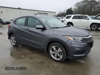 2021 Honda HR-V LX with VIN 3CZRU6H34MM747823, listed as a Copart auction lot 45028835 with 45,207 mi miles and Salvage Title. Bid and sale history available at carsss.com. Image 4.