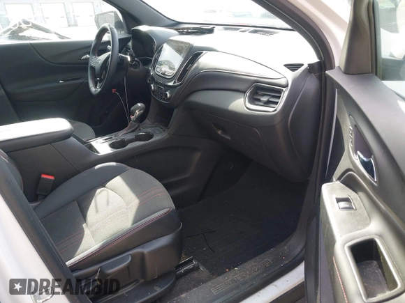 2023 Chevrolet Equinox RS z VIN 3GNAXMEG7PL203601, wystawiony jako IAAI lot #41913587 z przebiegiem 12 837 mil mil oraz . Historia ofert i sprzedaży dostępna na DreamBid. Obrazek 5.