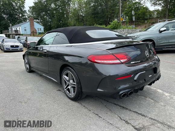 2019 Mercedes-Benz C 43 AMG with VIN WDDWK6EB4KF821819, listed as a Copart auction lot 63640835 with 66,227 mi miles and Clean title. Bid and sale history available at DreamBid. Image 2.
