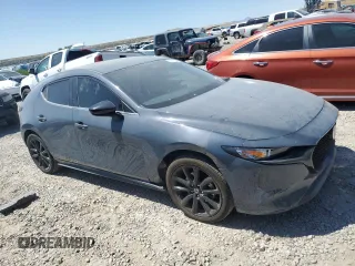 2024 Mazda 3 S Carbon Edition with VIN JM1BPBLM4R1714705, listed as a Copart auction lot 60755095 with 1,879 mi miles and Salvage title. Bid and sale history available at DreamBid. Image 4.