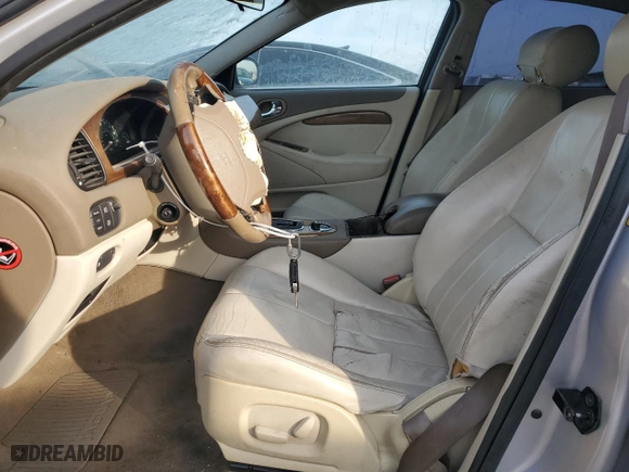 2004 Jaguar S-Type with VIN SAJEA01T54FM99832, listed as a Copart auction lot 81113514 with NaN miles and Salvage Title. Bid and sale history available at carsss.com. Image 7.