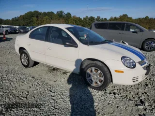 2005 Dodge Neon SXT with VIN 1B3ES56C75D149814, listed as a Copart auction lot 75714164 with 117,118 mi miles and Salvage Title. Bid and sale history available at carsss.com. Image 4.