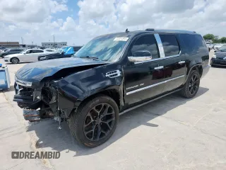 2012 Cadillac Escalade ESV Platinum Edition with VIN 1GYS3KEF1CR323721, listed as a Copart auction lot 62031895 with Not provided miles and Clean title. Bid and sale history available at DreamBid. Image 1.