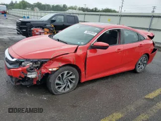 2017 Honda Civic EX z VIN 2HGFC2F75HH544746, wystawiony jako Copart lot #56358435 z przebiegiem 112 378 mil mil oraz Szkody całkowita. Historia ofert i sprzedaży dostępna na DreamBid. Obrazek 1.