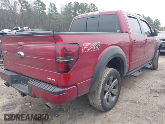 2013 Ford F-150 XL with VIN 1FTFW1EFXDFD89650, listed as a IAAI auction lot 41510314 with 202,993 mi miles. Bid and sale history available at carsss.com. Image 4.