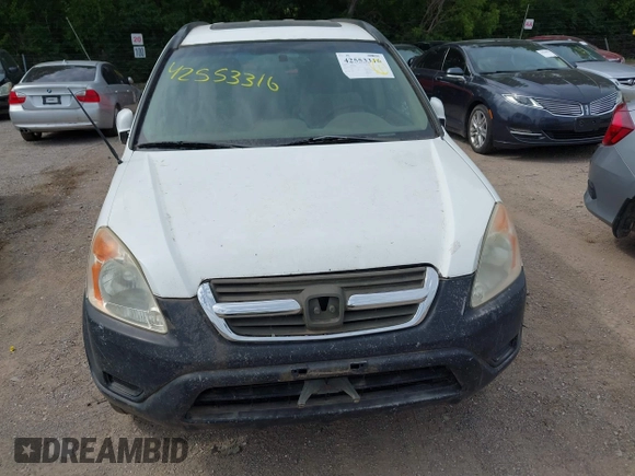 2002 Honda CR-V EX with VIN JHLRD78852C019839, listed as a IAAI auction lot 42553316 with 238,276 mi miles and . Bid and sale history available at DreamBid. Image 12.