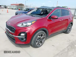 2022 Kia Sportage EX with VIN KNDPN3AC5N7990717, listed as a IAAI auction lot 41969778 with 43,536 mi miles and . Bid and sale history available at DreamBid. Image 18.