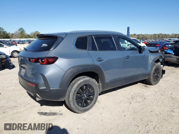 2023 Mazda CX-50 S Select with VIN 7MMVABAM8PN146630, listed as a Copart auction lot 49590615 with 24,215 mi miles and Salvage Title. Bid and sale history available at DreamBid. Image 3.
