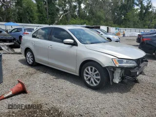 2011 Volkswagen Jetta SE z VIN 3VWDX7AJ0BM319621, wystawiony jako Copart lot #58808615 z przebiegiem 65 829 mil mil oraz Szkoda całkowita • Salvage title. Historia ofert i sprzedaży dostępna na DreamBid. Obrazek 4.