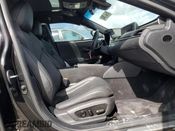 2020 Lexus ES 350 F Sport with VIN 58AGZ1B15LU079327, listed as a Copart auction lot 51901945 with 85,505 mi miles and Non repairable. Bid and sale history available at DreamBid. Image 7.
