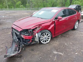 2017 Ford Fusion SE with VIN 3FA6P0HD8HR309469, listed as a IAAI auction lot 41891713 with 92,300 mi miles. Bid and sale history available at carsss.com. Image 2.