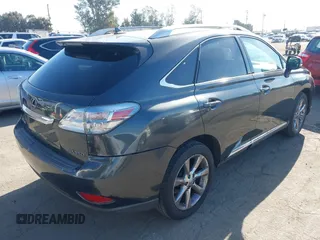 2010 Lexus RX 350 with VIN 2T2BK1BA9AC010849, listed as a IAAI auction lot 41130507 with 312,313 mi miles. Bid and sale history available at carsss.com. Image 4.