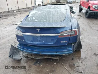 2016 Tesla Model S 90D with VIN 5YJSA1E44GF169960, listed as a IAAI auction lot 41523807 with 124,738 mi miles and . Bid and sale history available at DreamBid. Image 16.