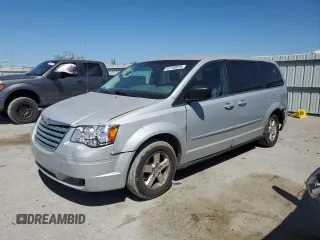 2009 Chrysler Town & Country LX with VIN 2A8HR44E39R525345, listed as a Copart auction lot 53158825 with 279,595 mi miles and Salvage Title. Bid and sale history available at DreamBid. Image 1.