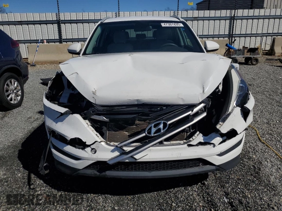 2018 Hyundai Tucson SEL z VIN KM8J33A41JU656096, wystawiony jako Copart lot #47367835 z przebiegiem 96 498 mil mil oraz Szkoda całkowita • Salvage title. Historia ofert i sprzedaży dostępna na DreamBid. Obrazek 5.
