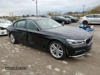 2018 BMW 7 Series ALPINA B7 xDrive with VIN WBA7F2C52JG423636, listed as a Copart auction lot 78358034 with 106,483 mi miles and Salvage Title. Bid and sale history available at carsss.com. Image 4.