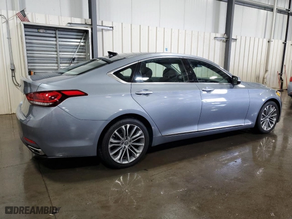 2015 Hyundai Genesis 3.8L with VIN KMHGN4JE1FU091746, listed as a Copart auction lot 75015634 with 90,055 mi miles and Non Repairable. Bid and sale history available at carsss.com. Image 3.