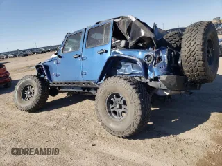 2010 Jeep Wrangler Unlimited Rubicon with VIN 1J4BA6H11AL154703, listed as a Copart auction lot 48301865 with 110,762 mi miles and Non repairable. Bid and sale history available at DreamBid. Image 2.