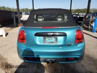 2017 MINI Convertible Cooper S with VIN WMWWG9C51H3C23031, listed as a Copart auction lot 51960355 with 77,504 mi miles and Salvage title. Bid and sale history available at DreamBid. Image 6.
