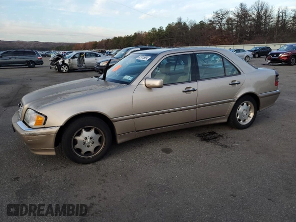 2000 Mercedes-Benz C 230 Kompressor with VIN WDBHA24G1YA835516, listed as a Copart auction lot 82915994 with Not Provided miles and Salvage Title. Bid and sale history available at carsss.com. Image 1.