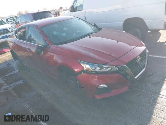 2019 Nissan Altima 2.5 SR with VIN 1N4BL4CV8KC203692, listed as a IAAI auction lot 41780529 with 158,345 mi miles. Bid and sale history available at carsss.com. Image 1.