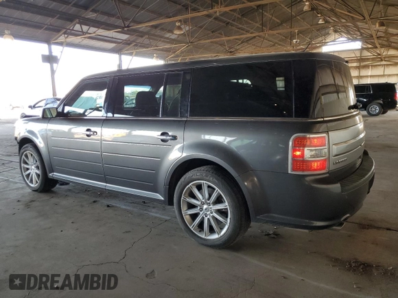 2018 Ford Flex Limited with VIN 2FMGK5D87JBA02653, listed as a Copart auction lot 83594974 with 106,694 mi miles and Salvage Title. Bid and sale history available at carsss.com. Image 2.