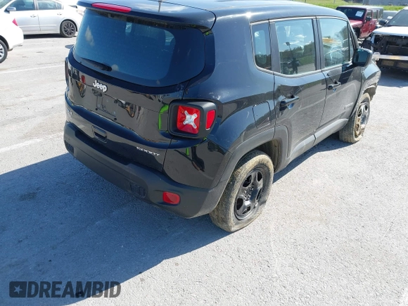2022 Jeep Renegade Sport with VIN ZACNJDA12NPN69111, listed as a IAAI auction lot 42032566 with 21,828 mi miles and . Bid and sale history available at DreamBid. Image 4.