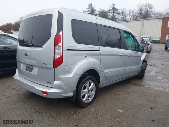 2014 Ford Transit Connect Wagon XLT with VIN NM0GE9F77E1155359, listed as a IAAI auction lot 41793813 with 175,183 mi miles. Bid and sale history available at carsss.com. Image 4.