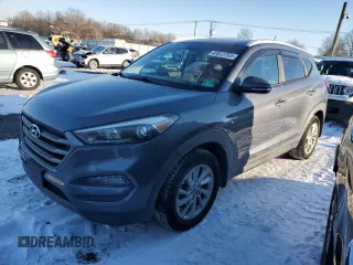 2016 Hyundai Tucson Eco with VIN KM8J33A23GU061290, listed as a Copart auction lot 41812765 with 58,295 mi miles and Clean Title. Bid and sale history available at carsss.com. Image 1.