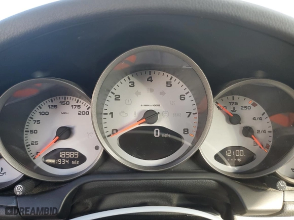 2008 Porsche 911 Carrera S with VIN WP0CB29938S777079, listed as a Copart auction lot 78323764 with 18,989 mi miles and Salvage Title. Bid and sale history available at carsss.com. Image 9.