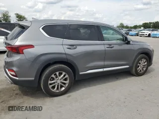 2019 Hyundai Santa Fe SEL z VIN 5NMS33ADXKH092904, wystawiony jako Copart lot #55570725 z przebiegiem 110 351 mil mil oraz Szkoda całkowita • Salvage title. Historia ofert i sprzedaży dostępna na DreamBid. Obrazek 3.